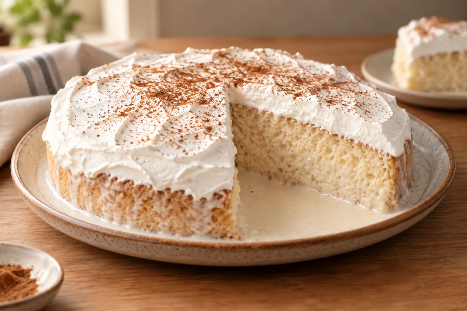 Bolo mexicano tres leches