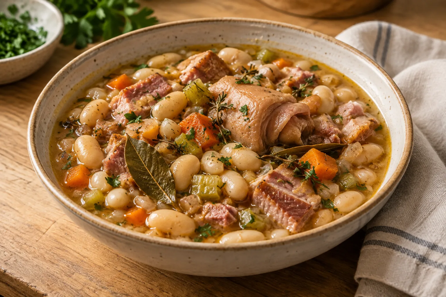 Bean Jar de Jersey (estofado de alubias)