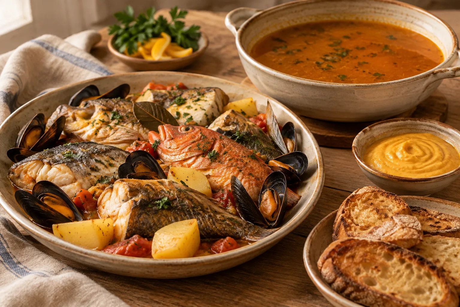 Bouillabaisse aus Marseille