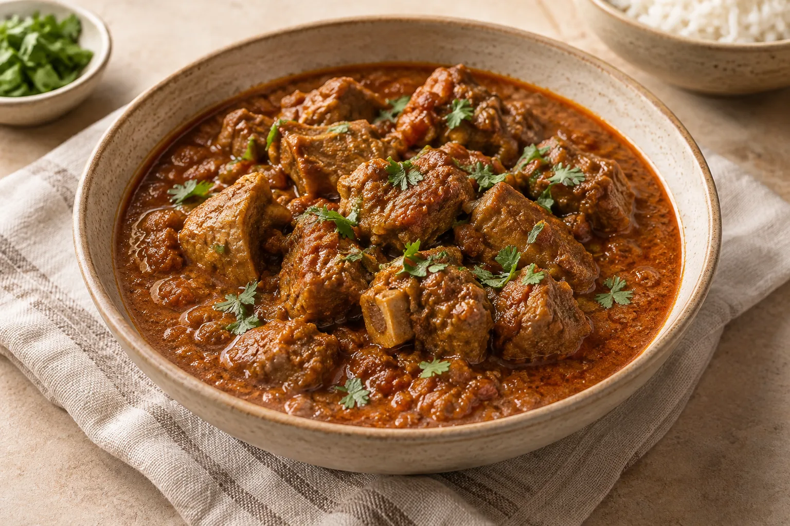 Lamm-Rogan-Josh mit Tomate