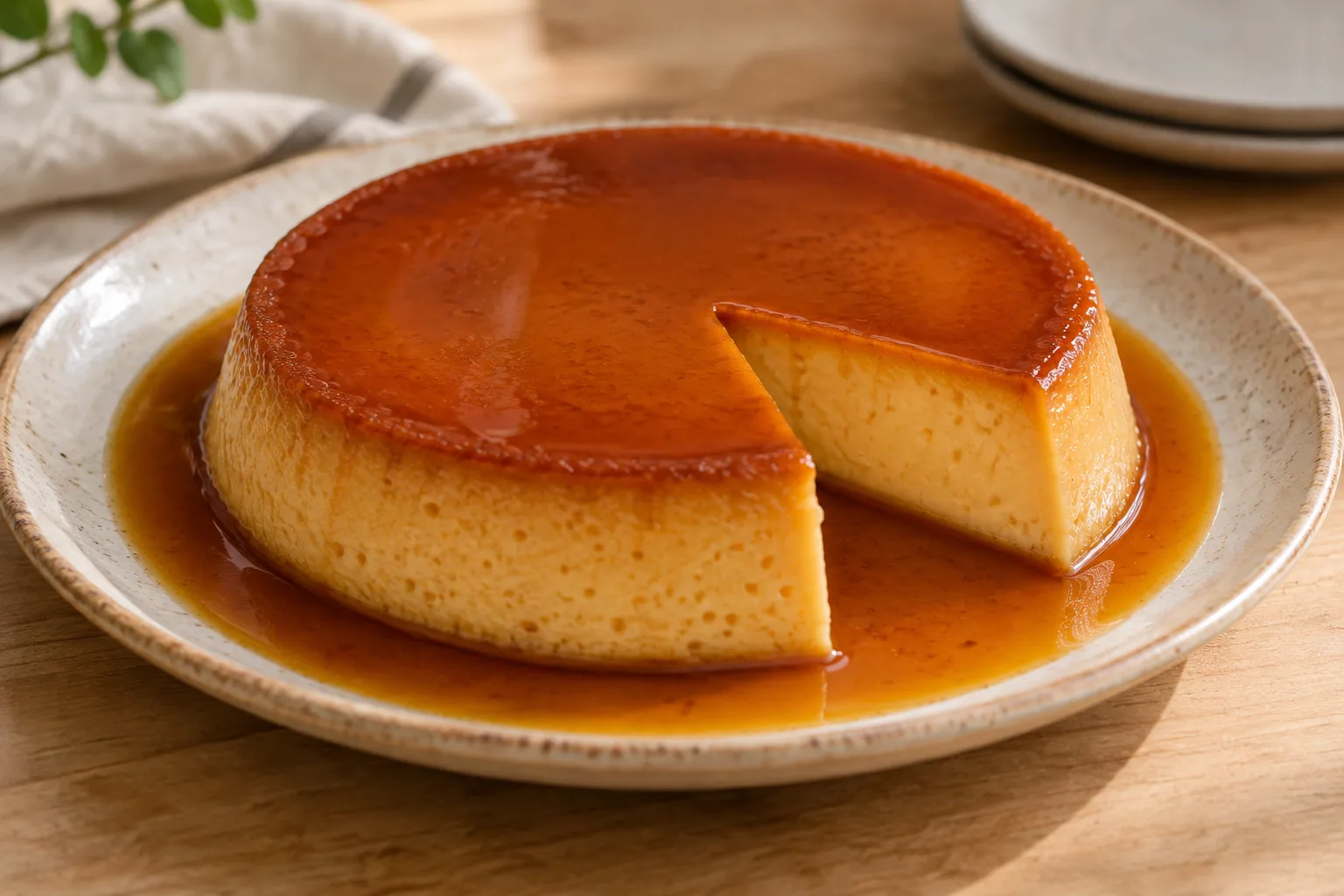 Flan cubano