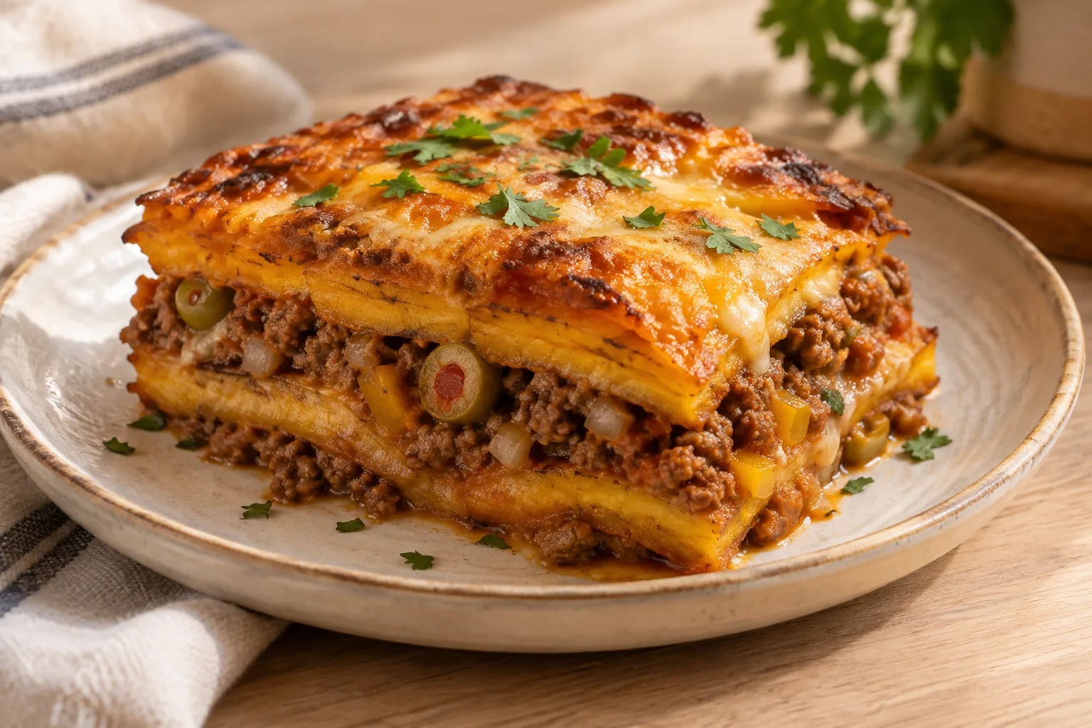 Pastelón puertorriqueño