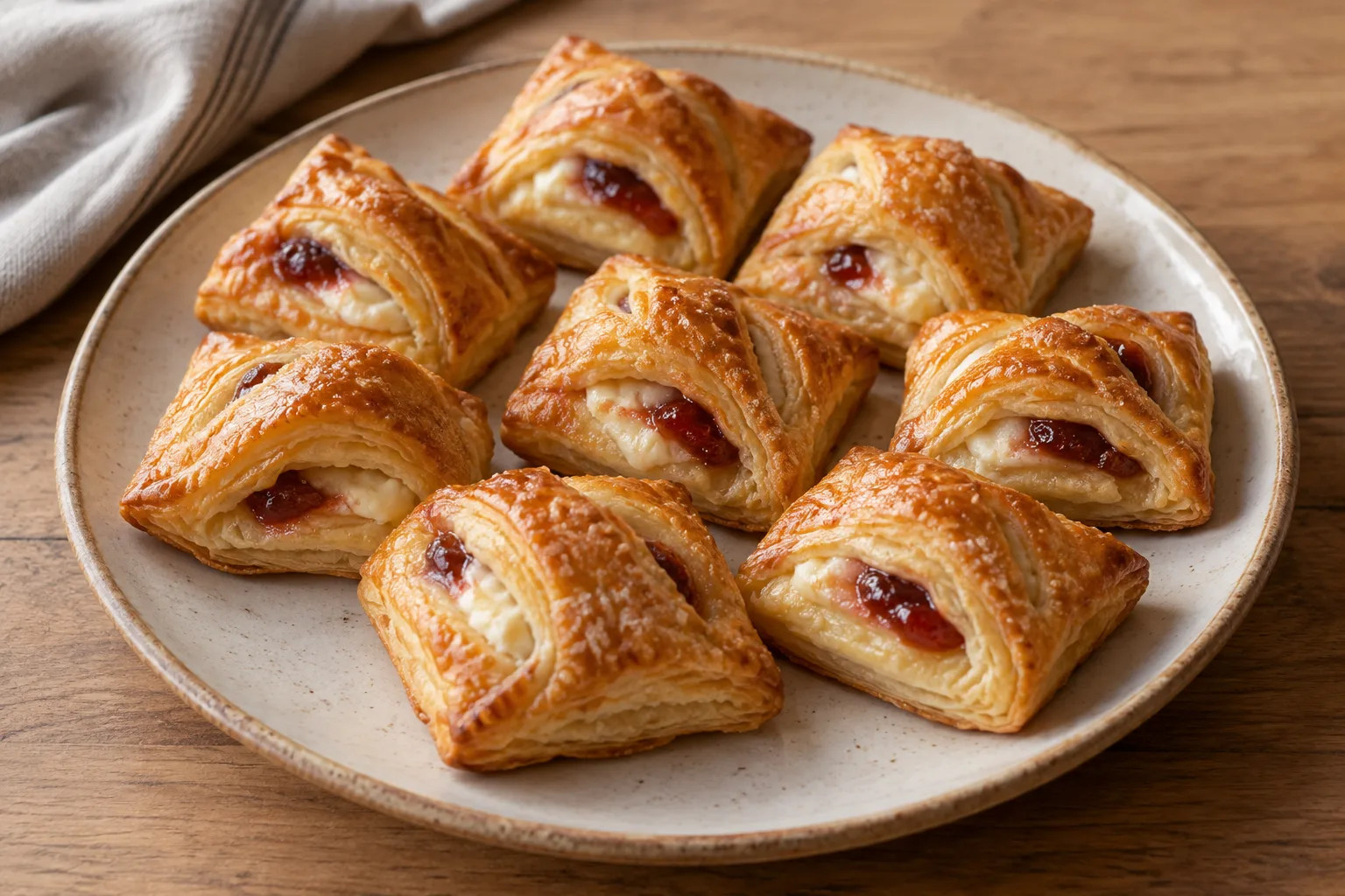 Cuban Guava and Cream Cheese Pastries